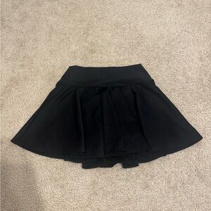 Black Tennis Skirt